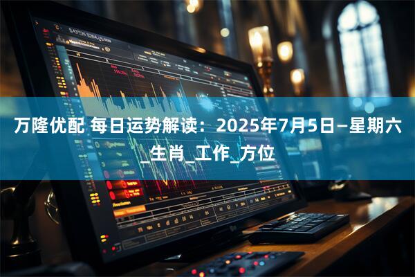 万隆优配 每日运势解读：2025年7月5日—星期六_生肖_工作_方位