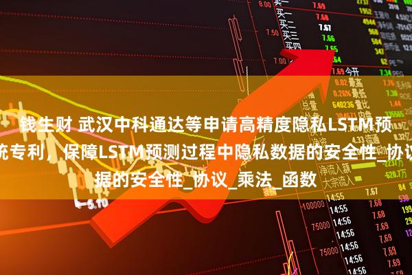 钱生财 武汉中科通达等申请高精度隐私LSTM预测方法及系统专利，保障LSTM预测过程中隐私数据的安全性_协议_乘法_函数